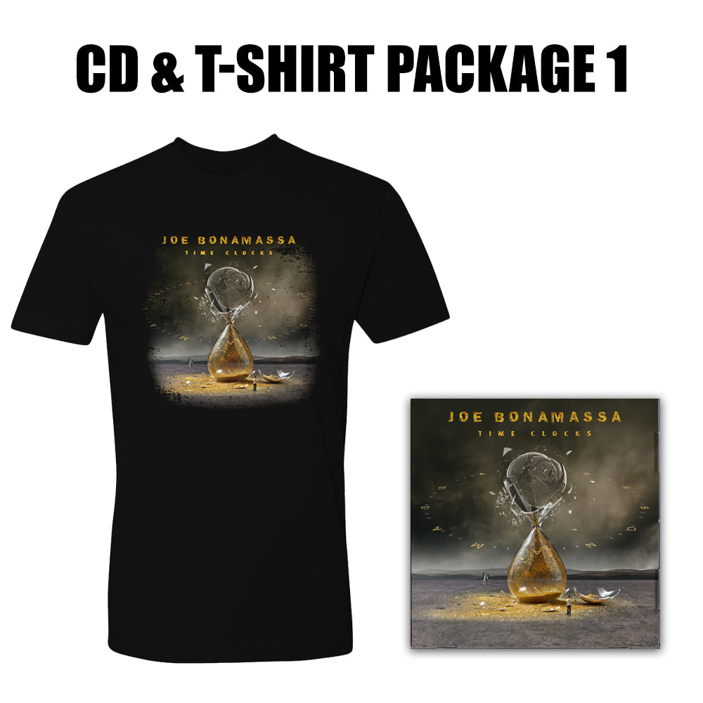 Time Clocks CD & T-Shirt Package #1 (Unisex)