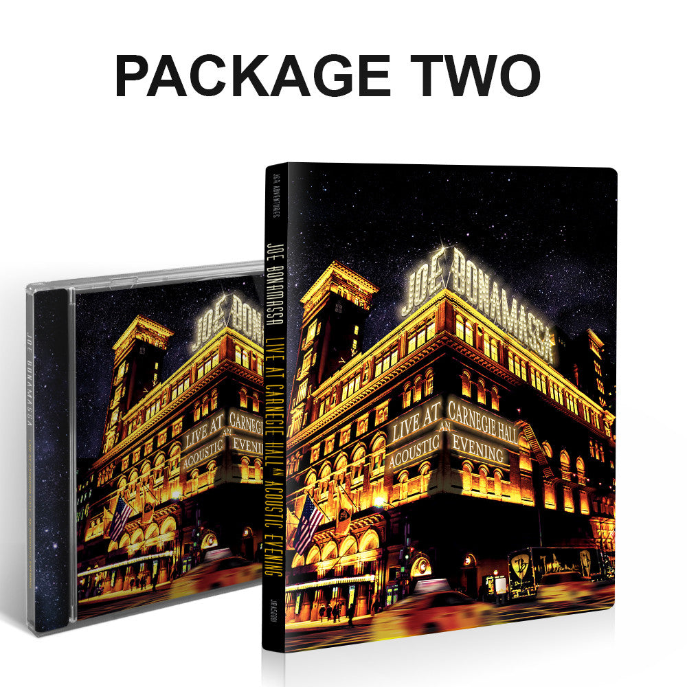 Live at Carnegie Hall - An Acoustic Evening CD & DVD Package