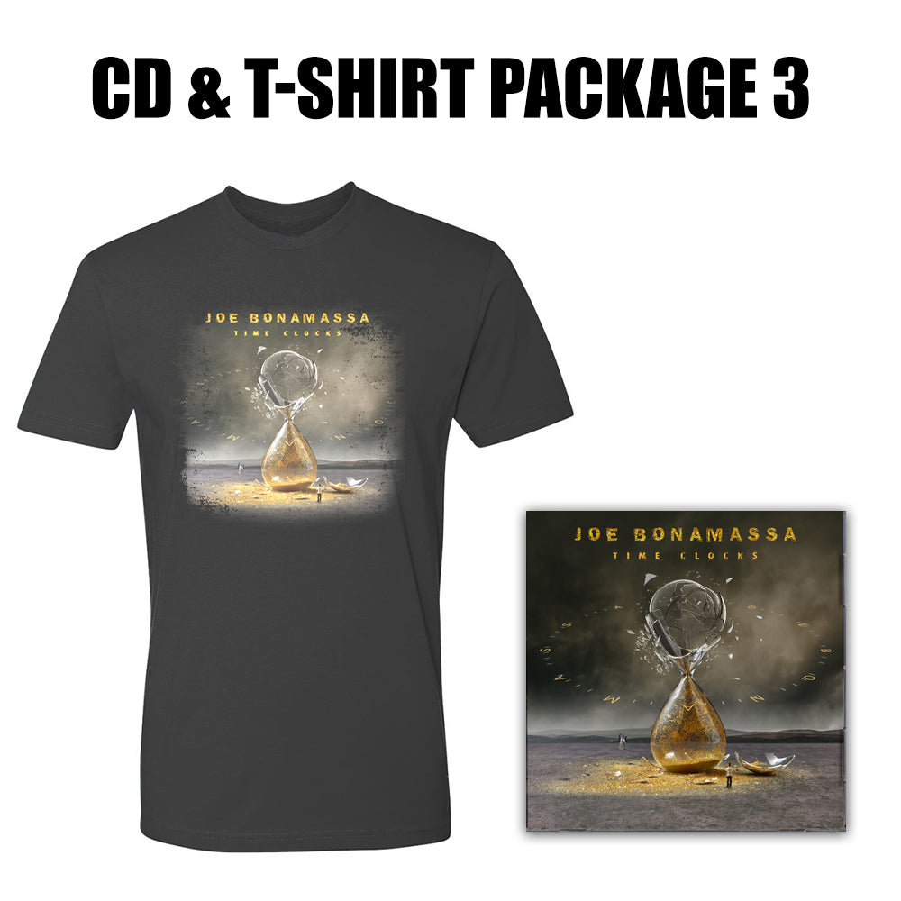Time Clocks CD & T-Shirt Package #3 (Unisex)