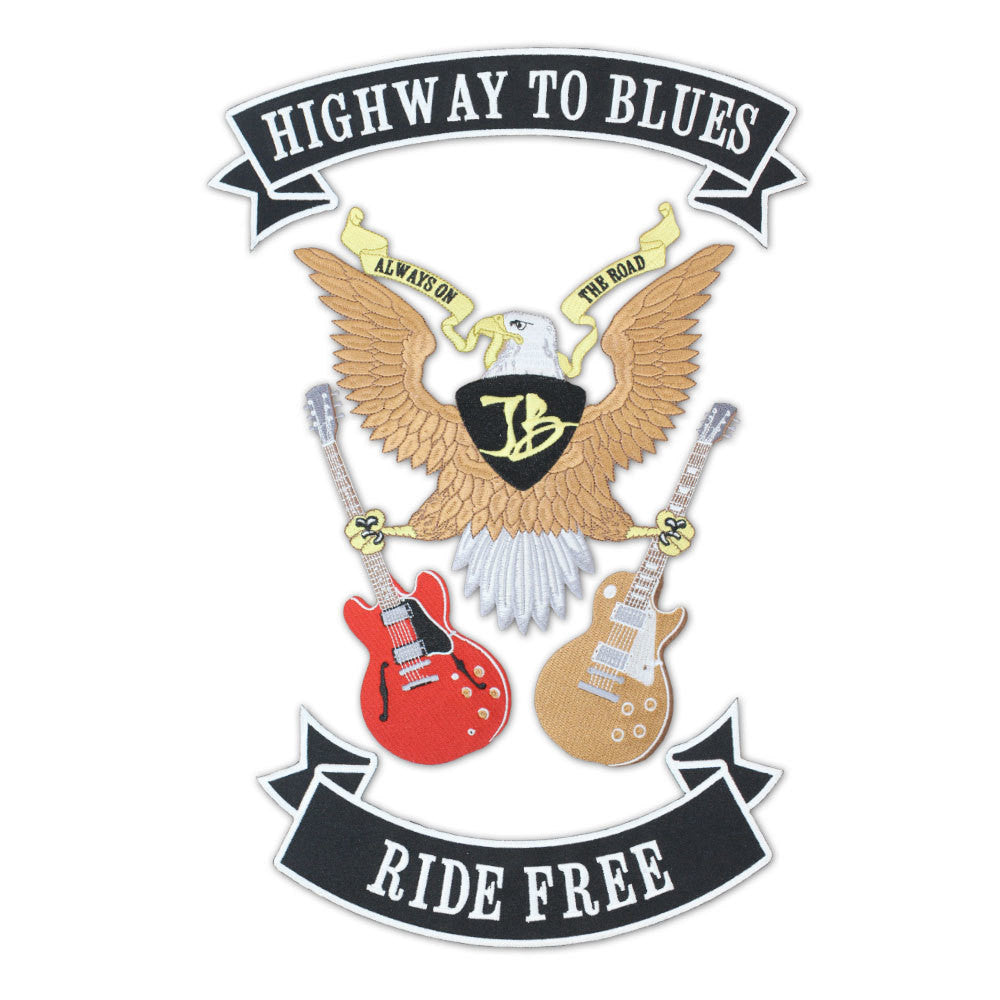 Highway to Blues 3 Piece Sew On Patch