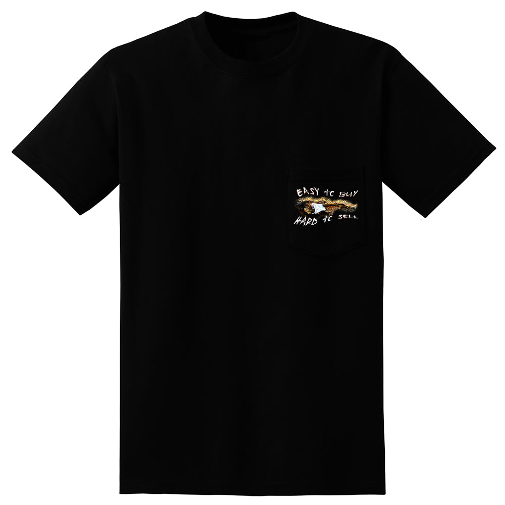 Easy to Buy, Hard to Sell Pocket T-Shirt (Unisex)
