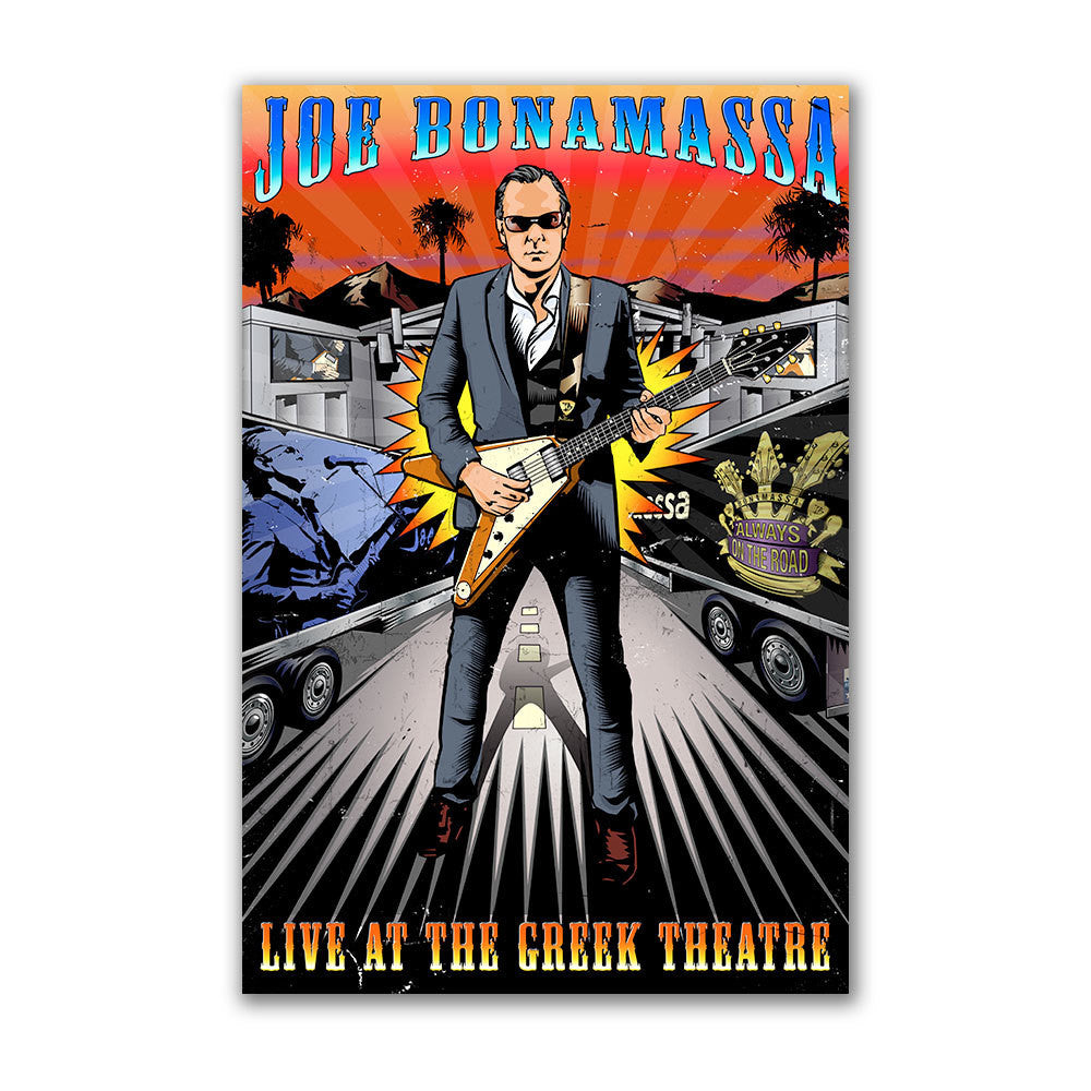 Live at the Greek Theatre Poster – Joe Bonamassa Official Store