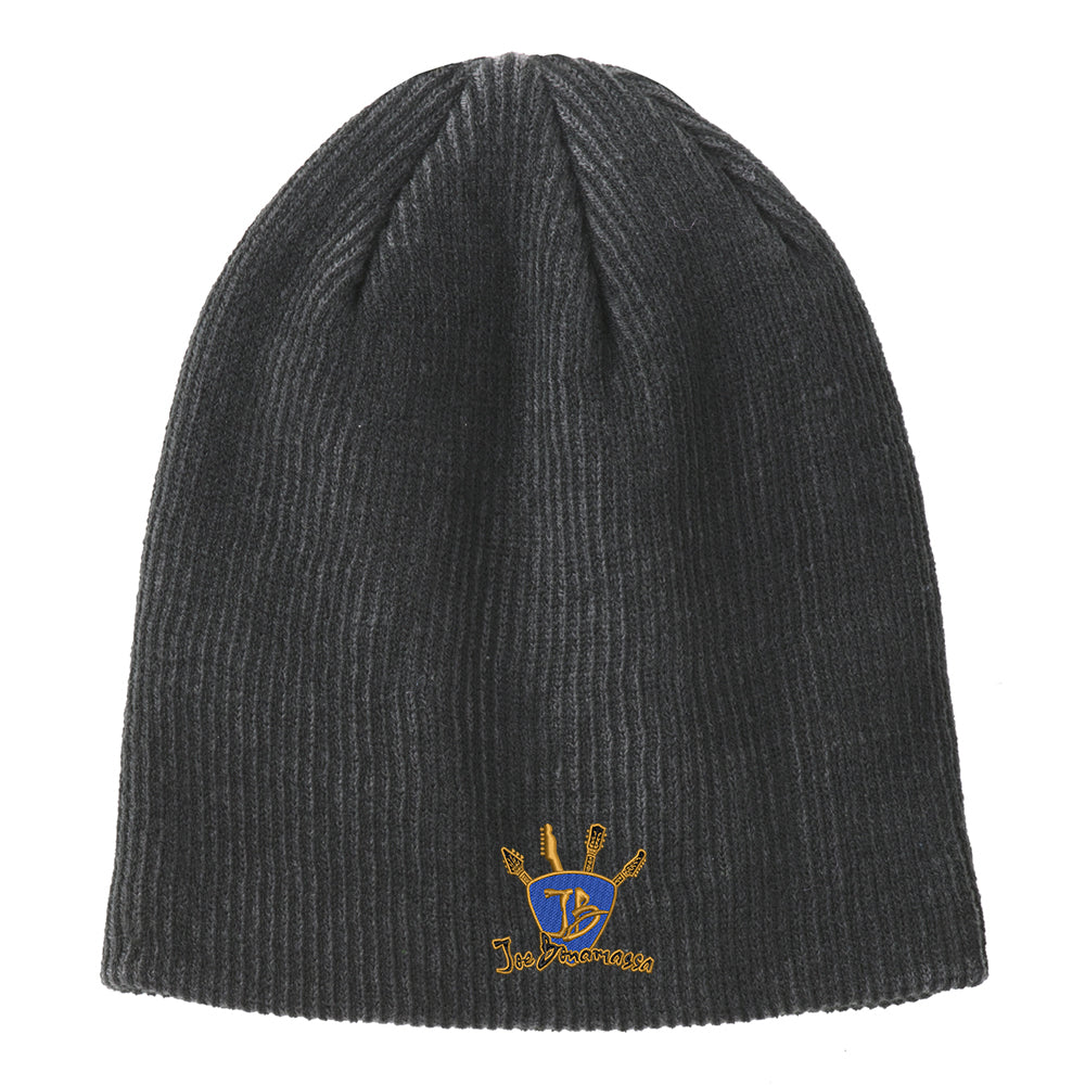 Quadzilla Slouch Beanie - Black/Iron Grey