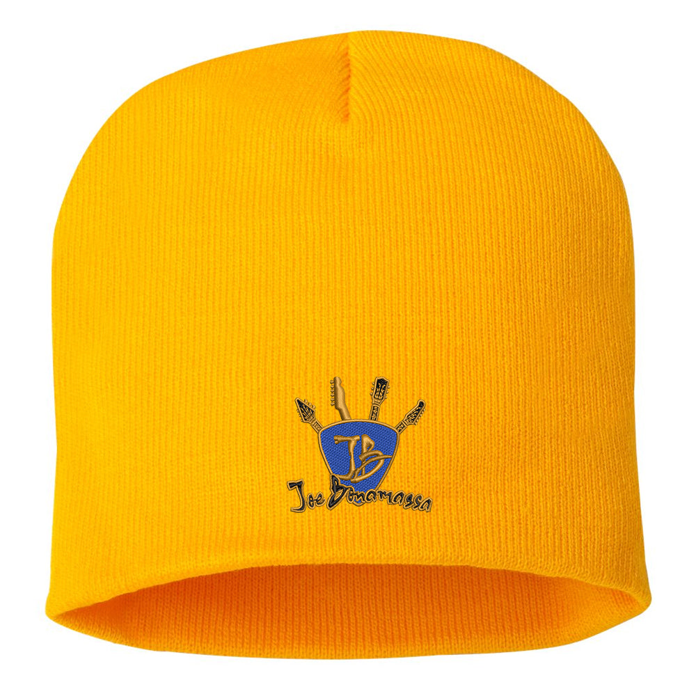 Quadzilla Knit Beanie - Gold