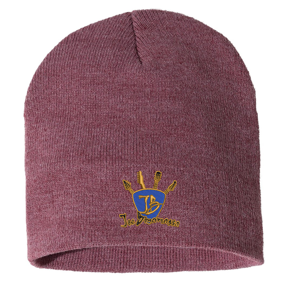 Quadzilla Knit Beanie - Heather Cardinal