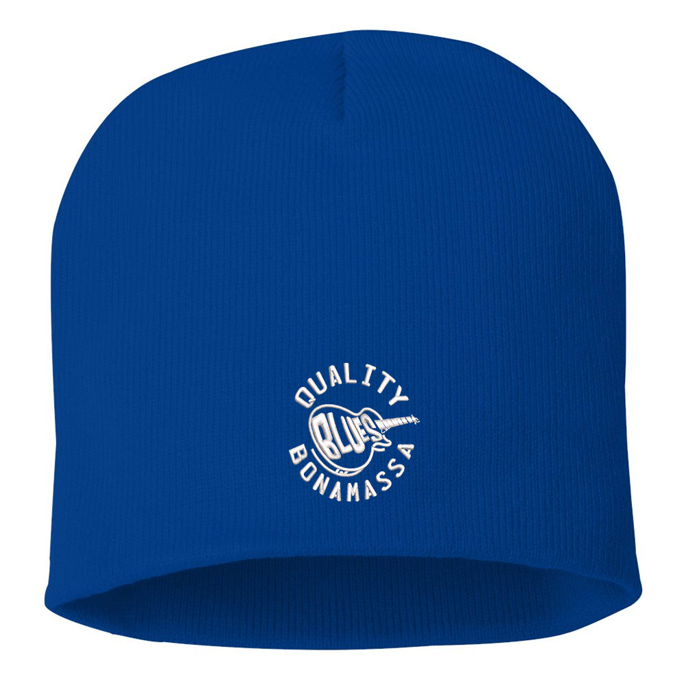 Quality Blues Knit Beanie - Royal