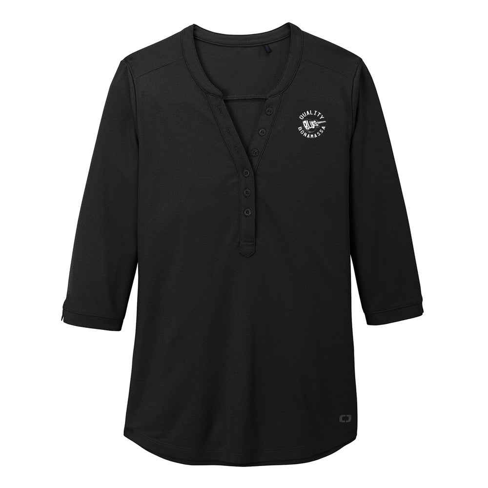 Quality Blues Ogio Henley Shirt (Women)