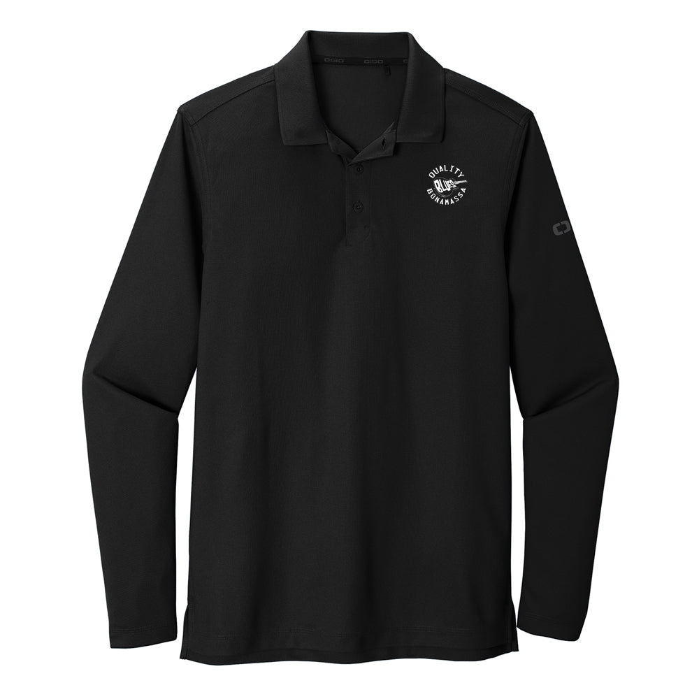 Quality Blues Ogio Long Sleeve Polo (Men)