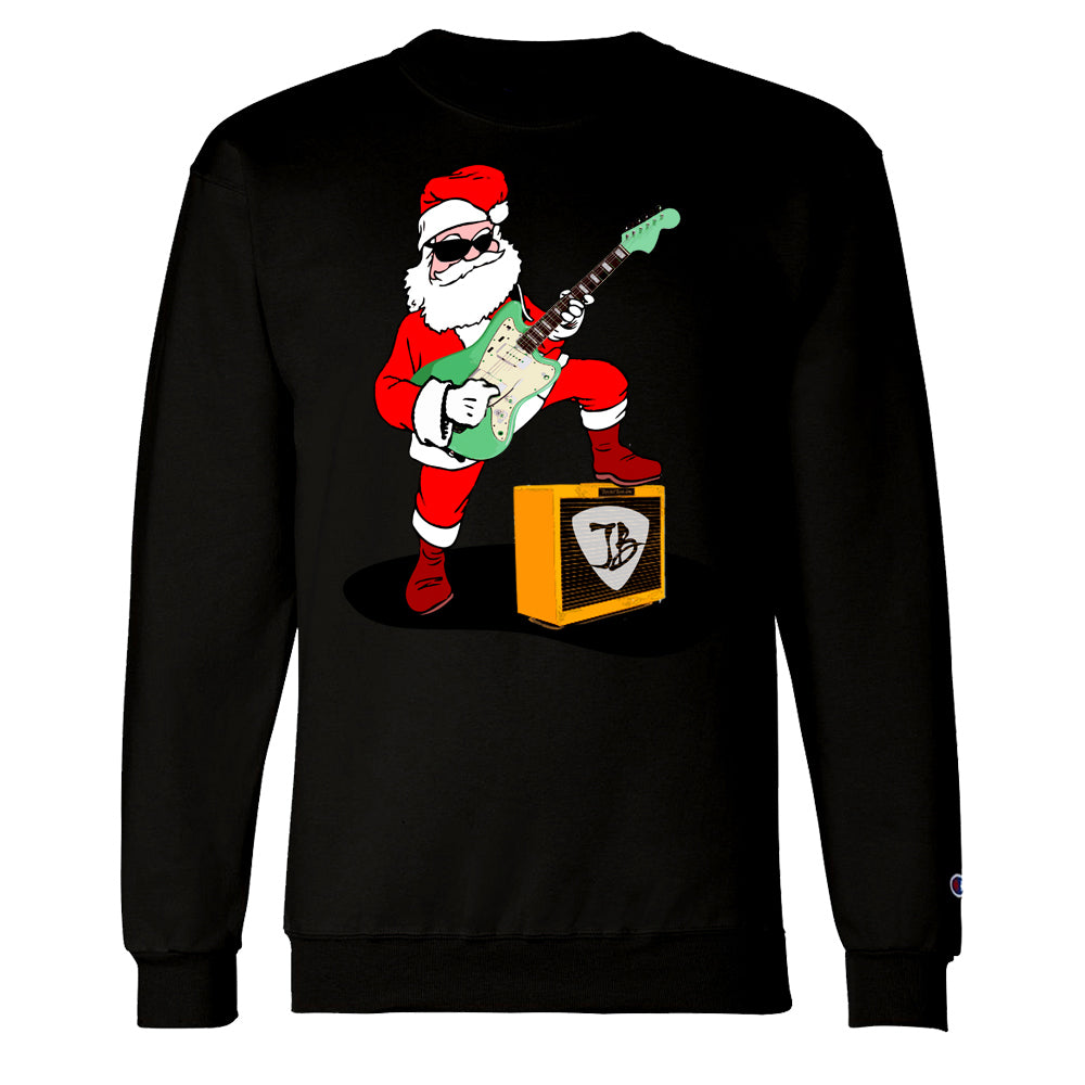 Rockin Santa Champion Sweatshirt Men Joe Bonamassa Official Store