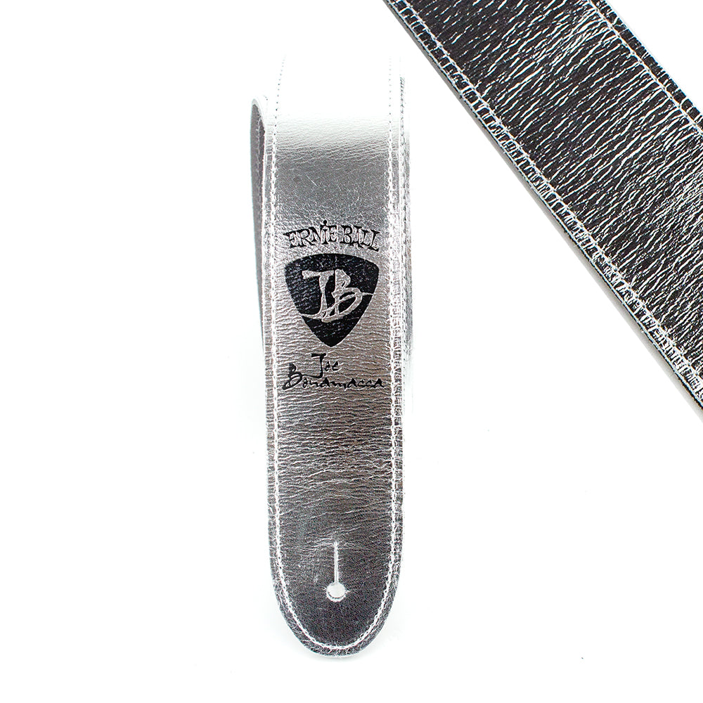 Metallic Silver - Ernie Ball JB Signature Guitar Strap
