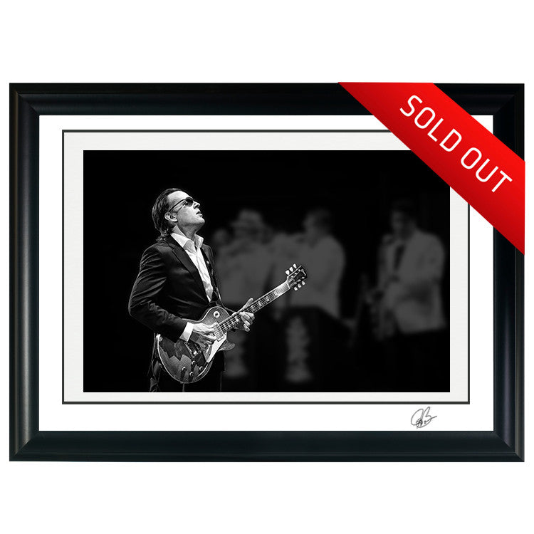 #19 "Shadows" JOE BONAMASSA Collectible Litho (FRAMED - INTERNATIONAL ONLY)