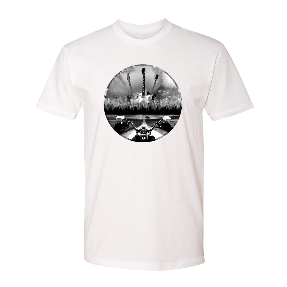 Sunset Blues T-Shirt (Unisex) - White