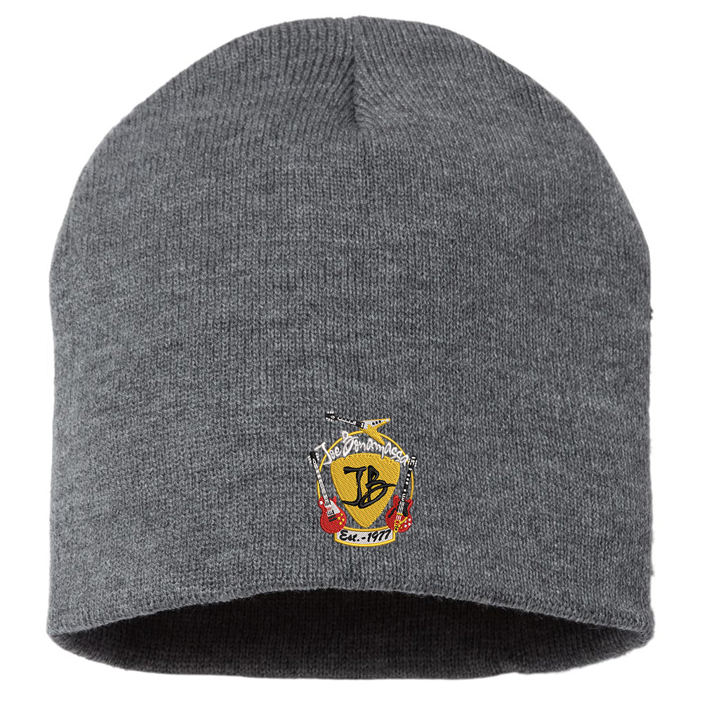 Guitar Trifecta Knit Beanie - Dark Grey