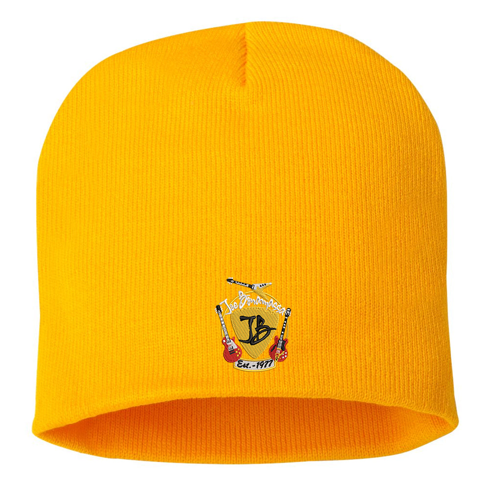 Guitar Trifecta Knit Beanie - Gold