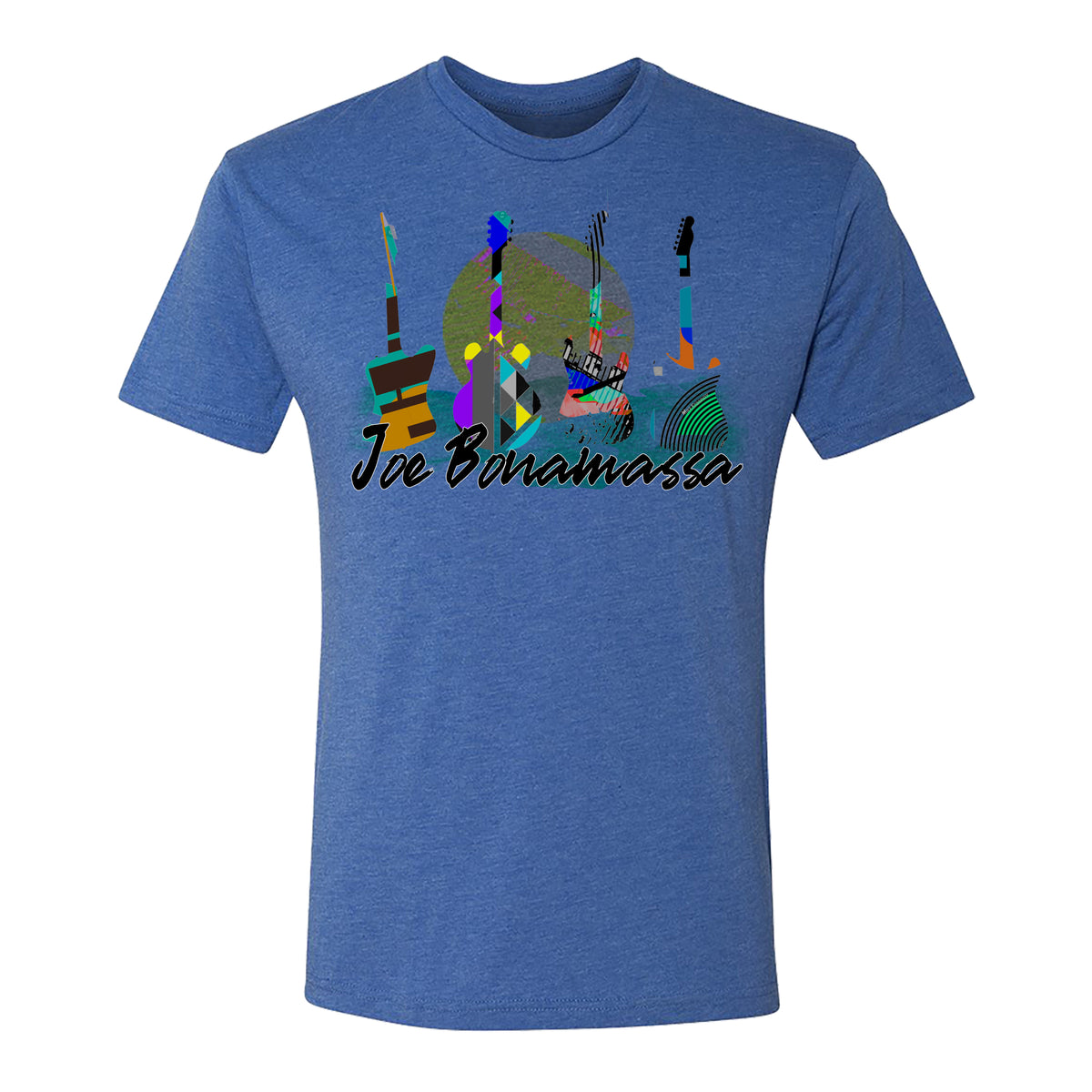 Watercolor Blues  Tri-Blend T-shirt (Unisex)