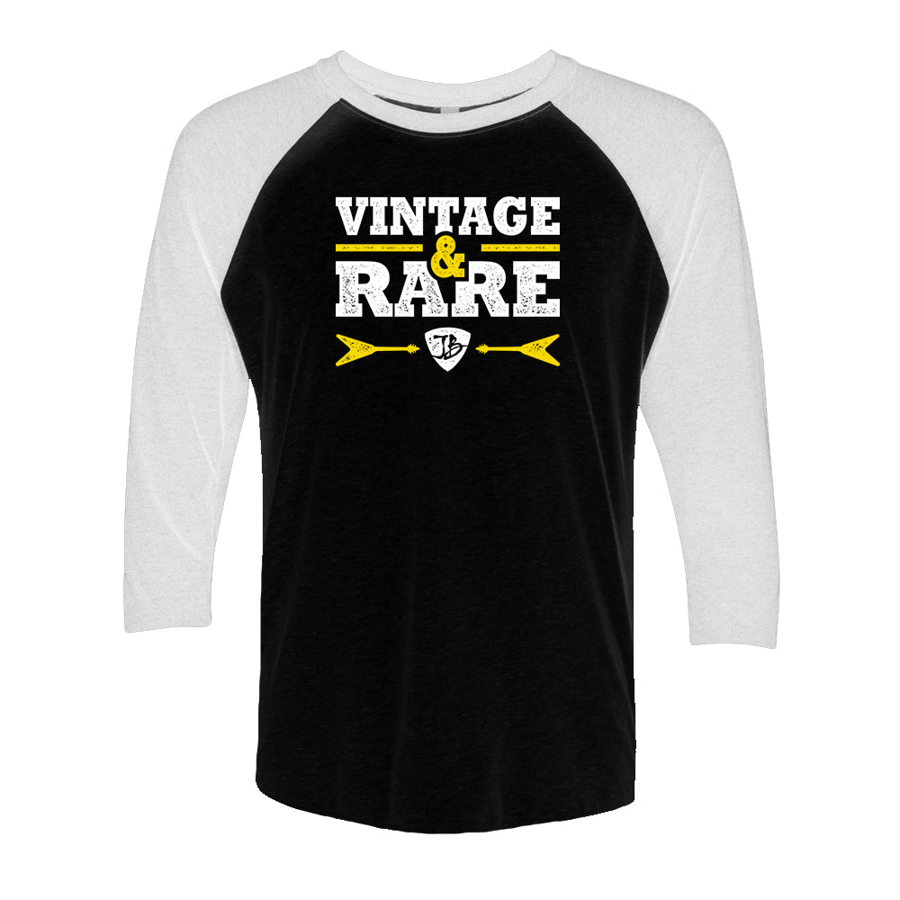 Vintage & Rare Flying V 3/4 Sleeve T-Shirt (Unisex)