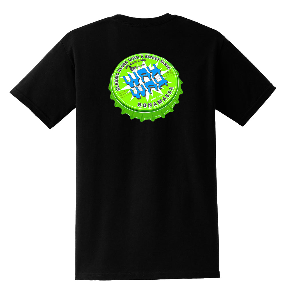 Wah Wah Bottle Cap Pocket T-Shirt (Unisex)