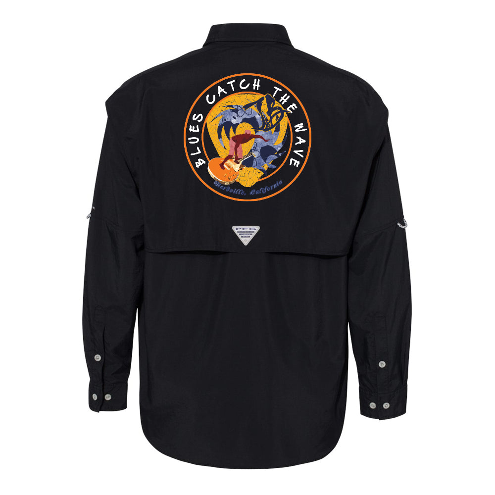 Blues Surfer Columbia PFG Bahama II Long Sleeve (Men)
