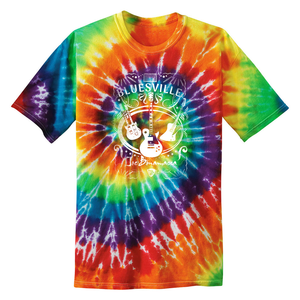 Welcome to Bluesville Tie Dye T-Shirt (Unisex) - Rainbow