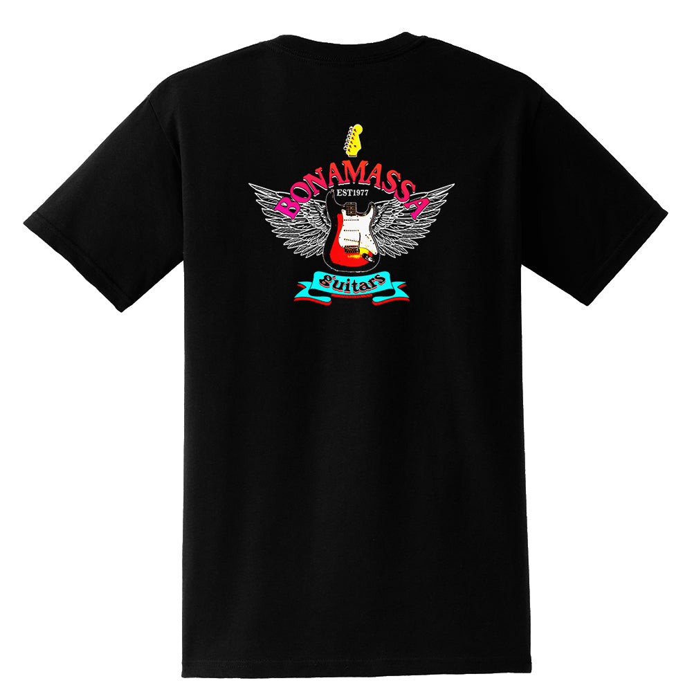 Guitar Guardian Pocket T-Shirt (Unisex) - Multi