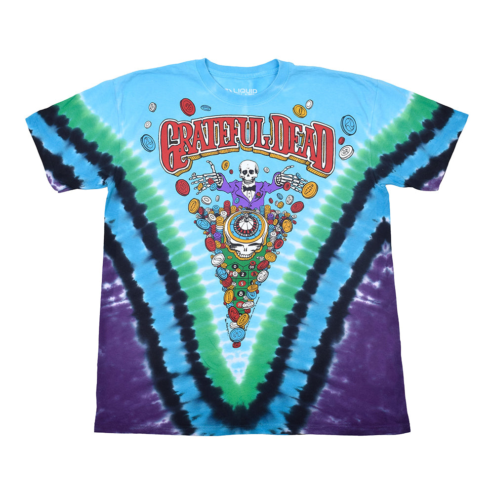 Grateful Dead - Laughing Bones Tie Dye T-Shirt (Men)