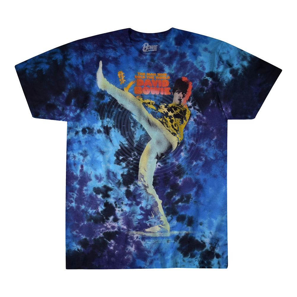 David Bowie - Bowie Kick Tie Dye T-Shirt (Men)