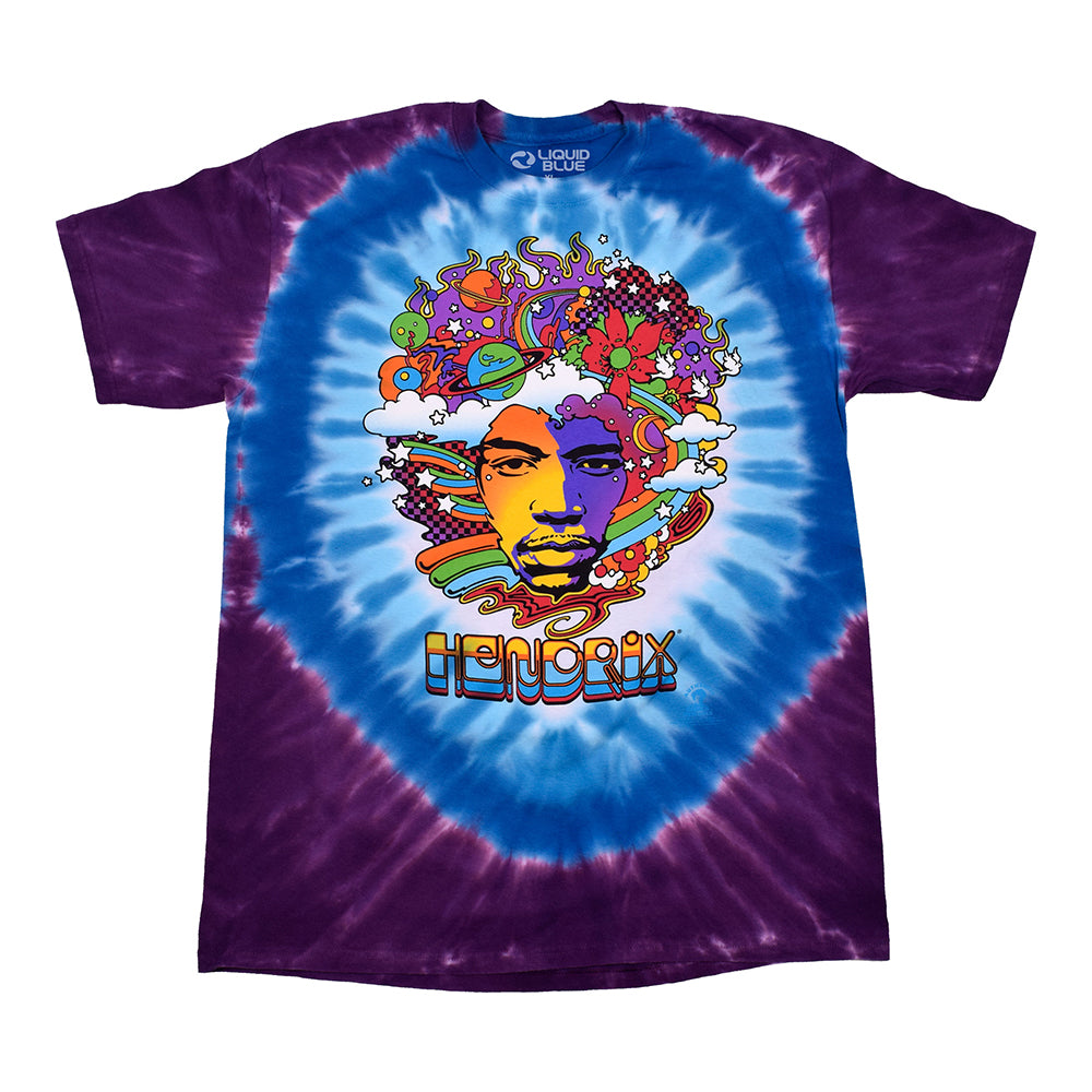 Jimi Hendrix - Jimi Mod Tie Dye T-Shirt (Men)