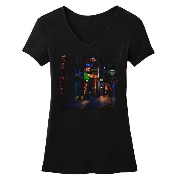 12-Bar Blues V-Neck (Women)