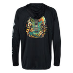 Beachin' Blues PFG Terminal Tackle Hooded Long Sleeve T-Shirt (Men)