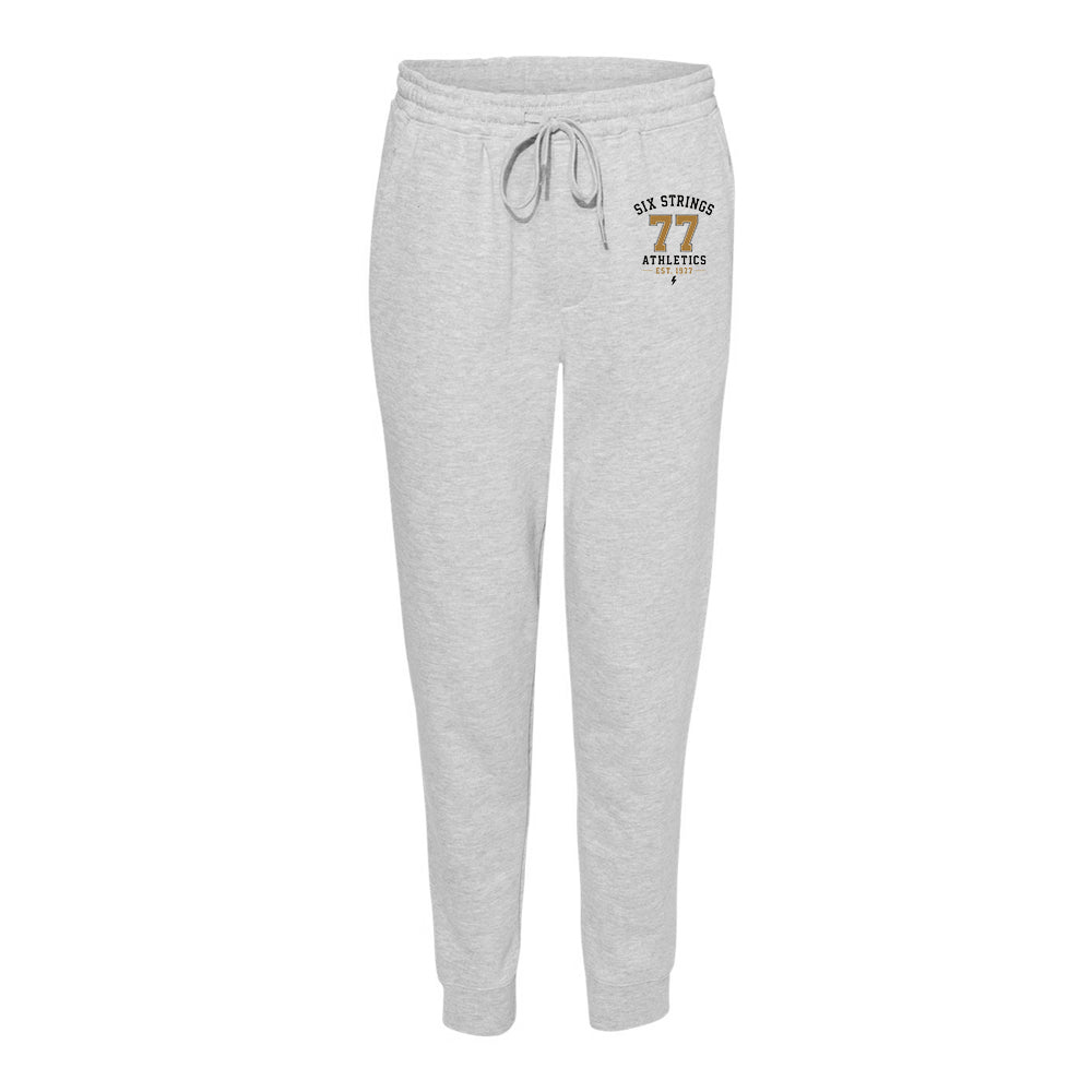 Six Strings Headstock Midweight Fleece Sweatpants (Men)