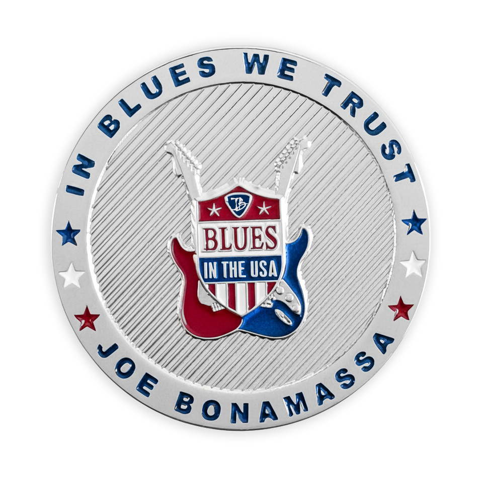 In Blues We Trust Challenge Coin