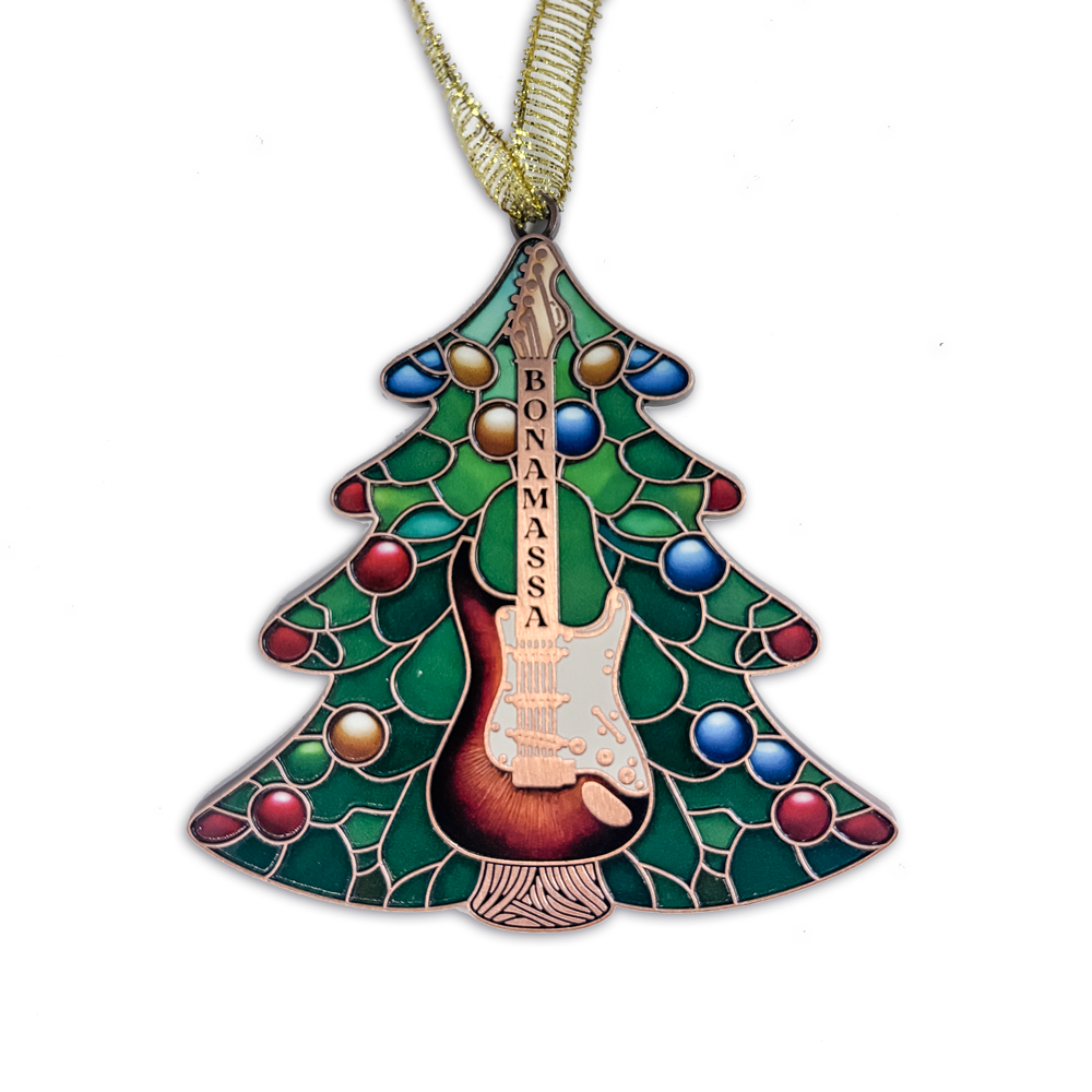 Guitar Christmas Tree Ornament