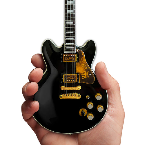 Axe Heaven BB King Gibson ES-345 80th Birthday Lucille Miniature Guitar Model