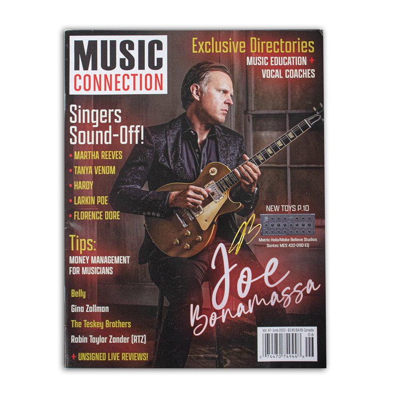 Music Connection Magazine - Vol. 47/June 2023 - Hand-Signed