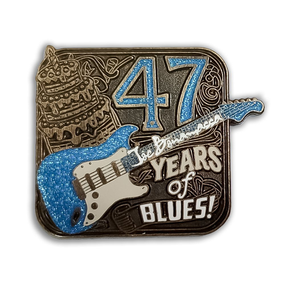 47 Years of Blues Pin - Limited Edition (25 pieces)