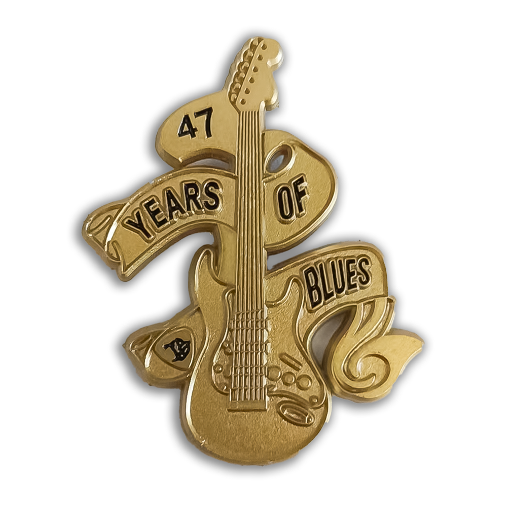 47 Years of Blues Pin - Limited Edition (75 pieces)