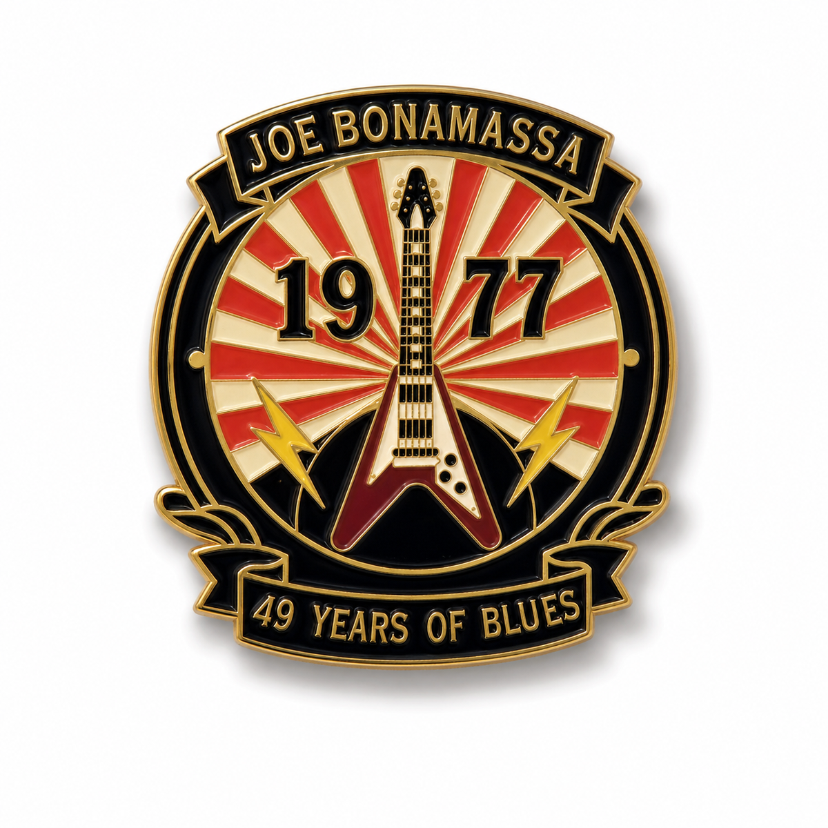 49 Years of Blues Pin - Flying V Limited Edition (100 pieces)