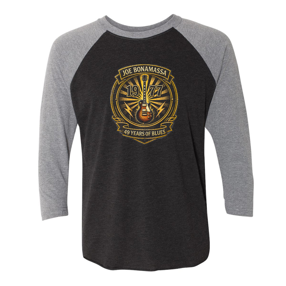 49 Years of Blues - Les Paul 3/4 Sleeve T-Shirt (Unisex)