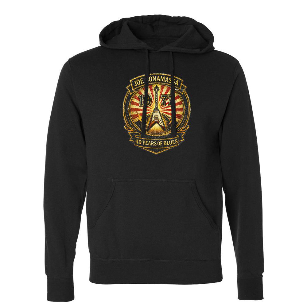 49 Years of Blues - Flying V Pullover Hoodie (Unisex)