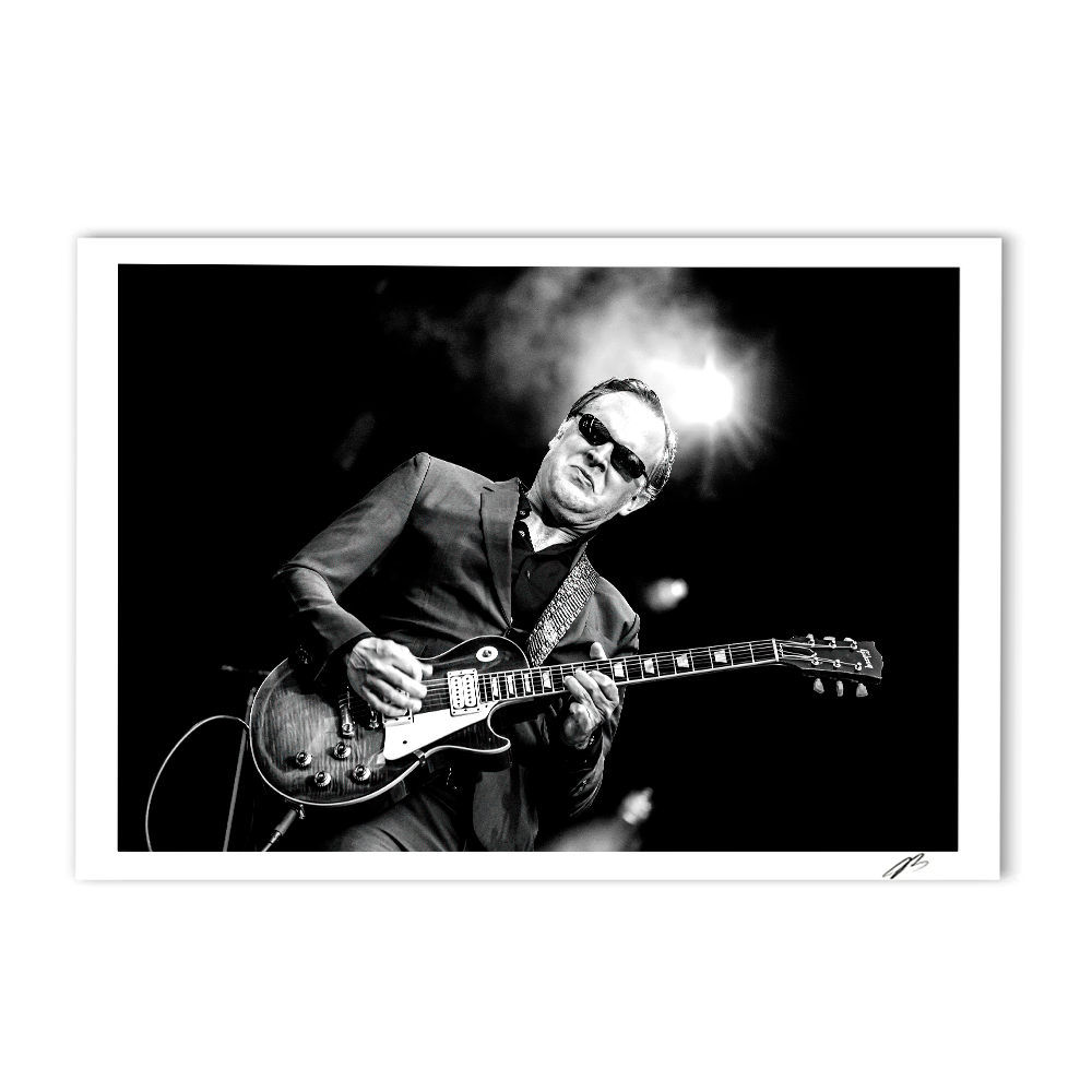 #46 "Into The Light" JOE BONAMASSA Collectible Litho (UNFRAMED)