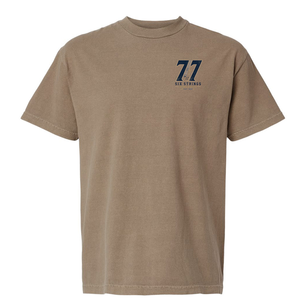 Six Strings Athletics Vintage Heavyweight Cotton T-Shirt (Unisex)
