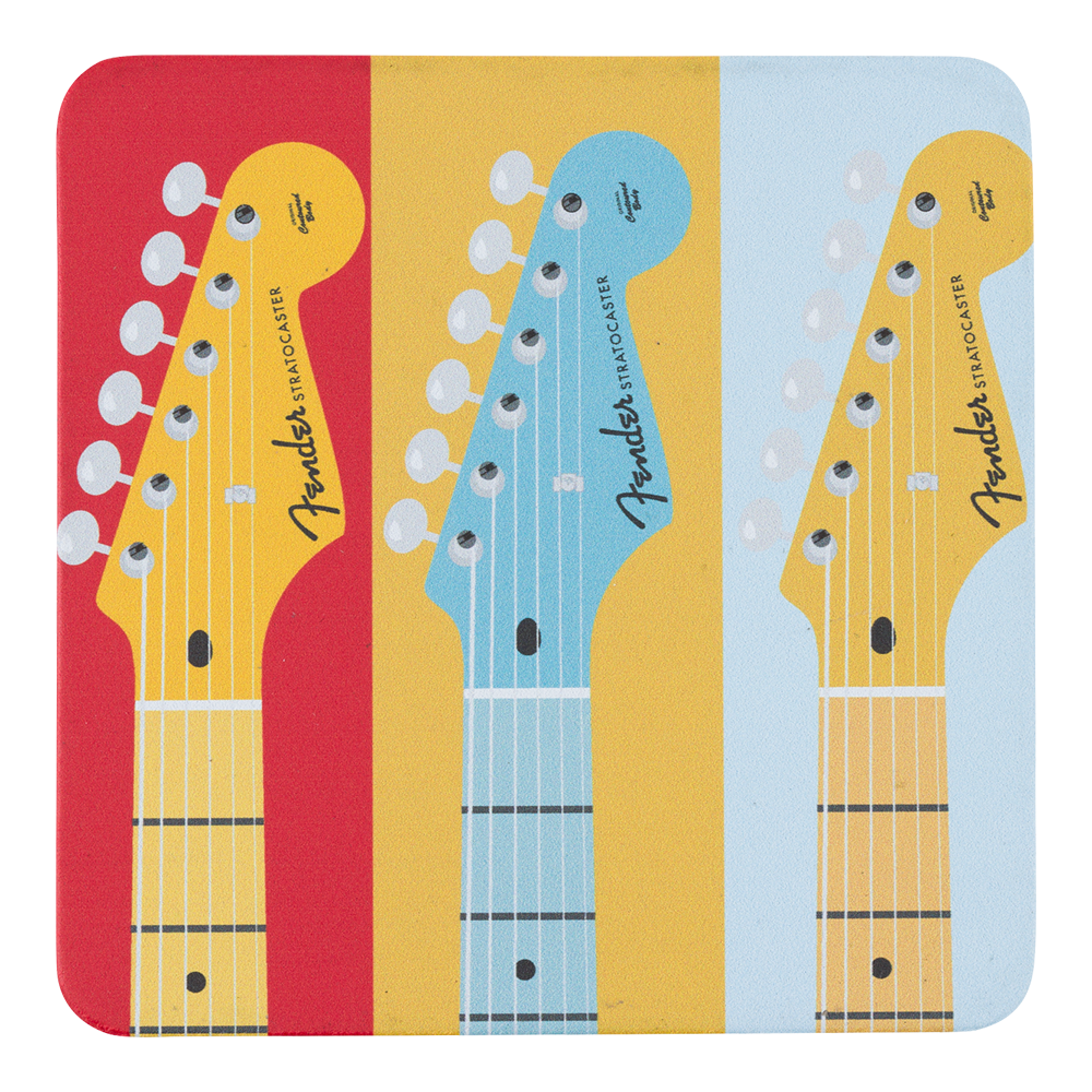 Fender® Stratocaster™ Modern Design 4-Pk Coaster Set – Joe Fender® Stratocaster™ Modern Design 4-Pk Coaster Set – Joe