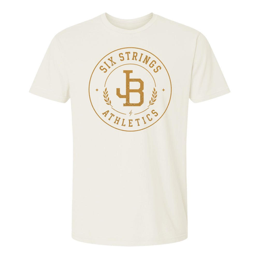 Six Strings Crest Soft Wash Cotton T-Shirt (Unisex)