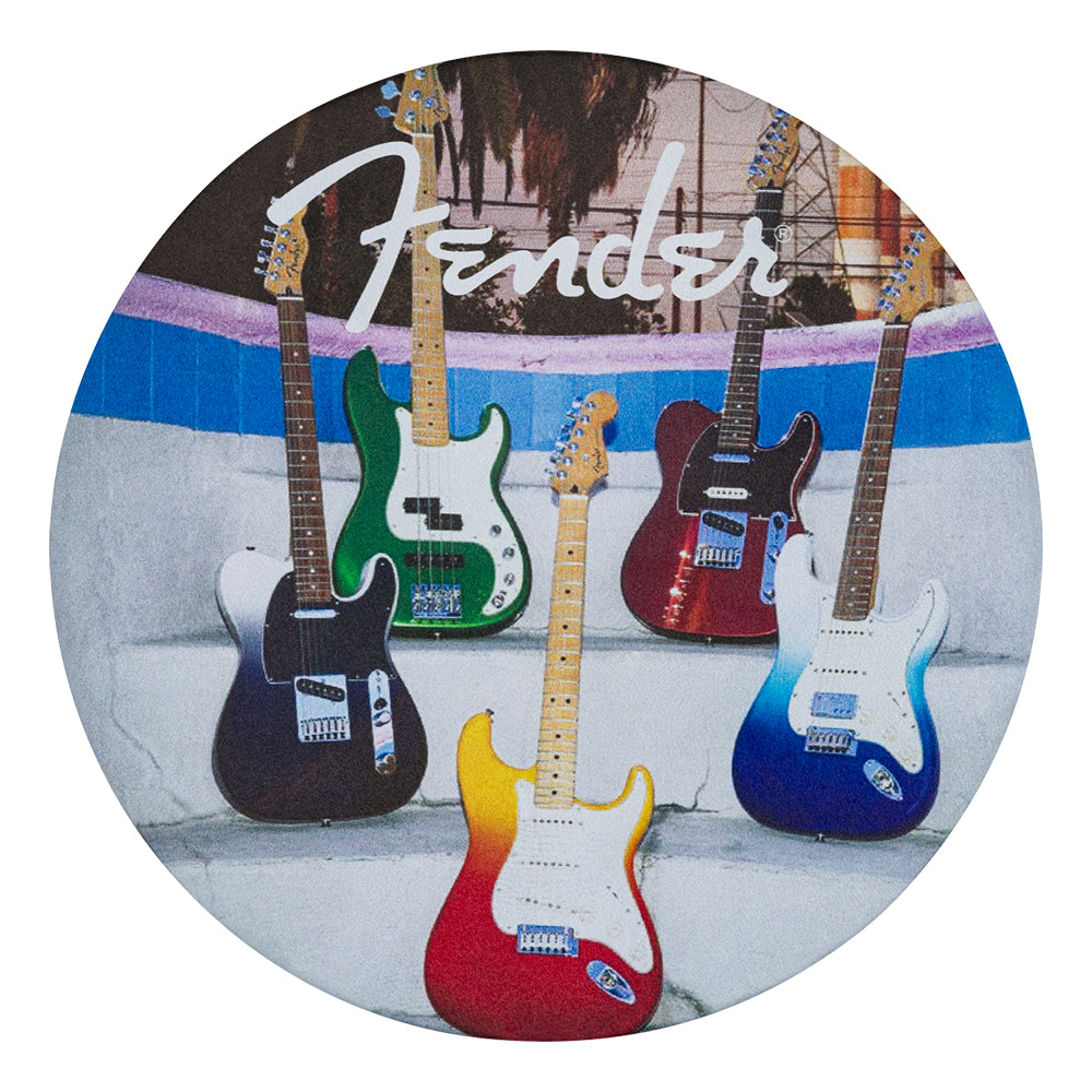 Fender Guitar 4-Pk Coaster Set