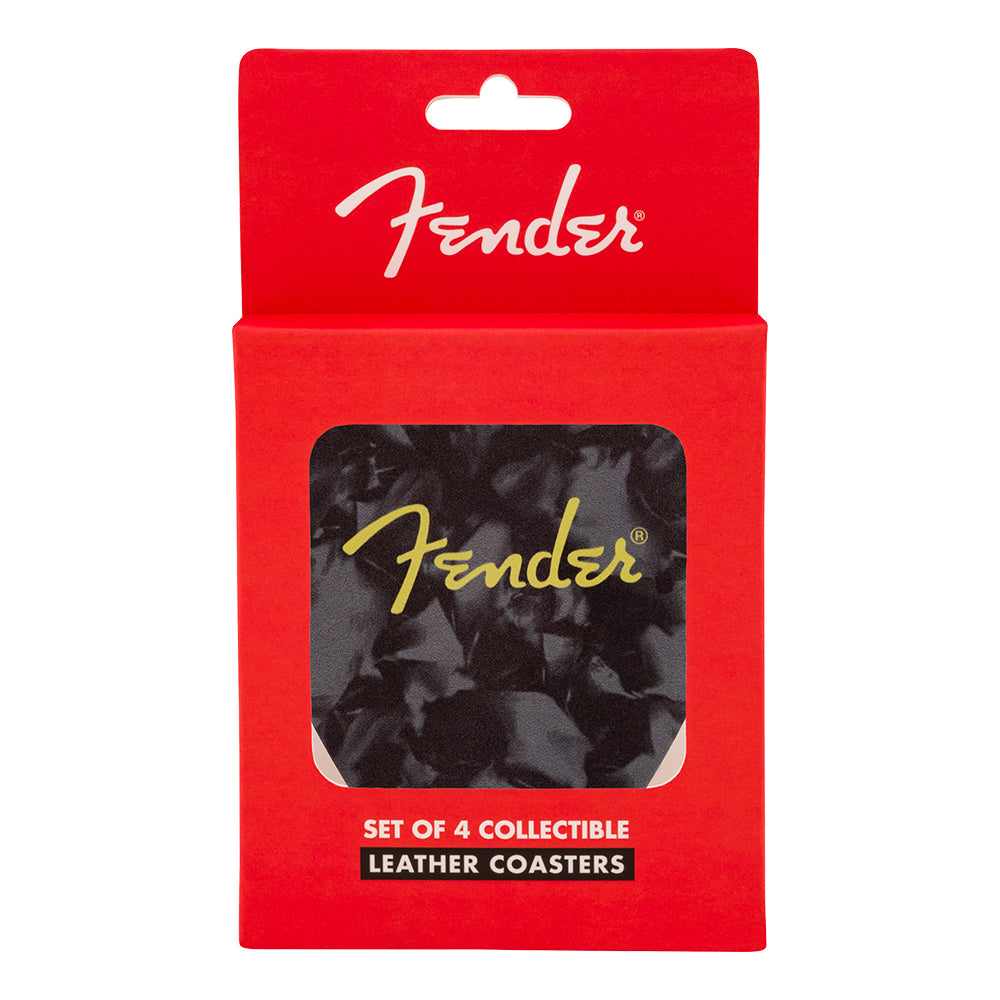 Fender Pick Shape Logo 4-Pk Coaster Set – Joe Bonamassa Official Store