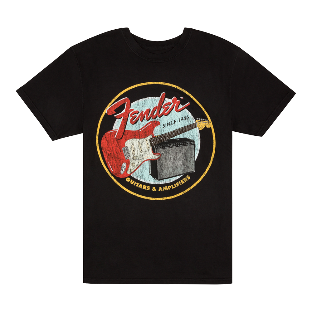 Fender® 1946 Guitar & Amplifiers T-Shirt (Unisex)