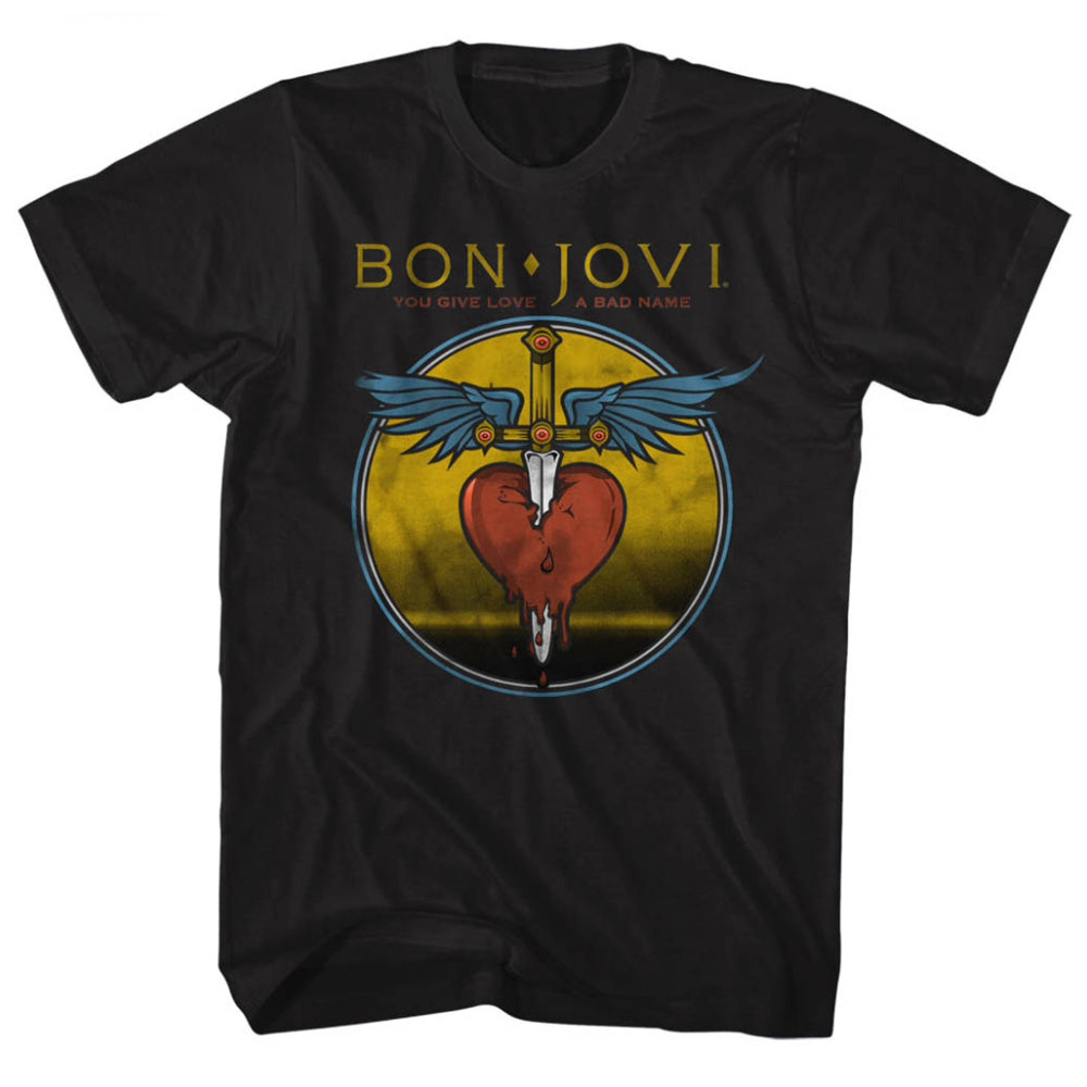 Bon Jovi - Bad Name T-Shirt (Men)