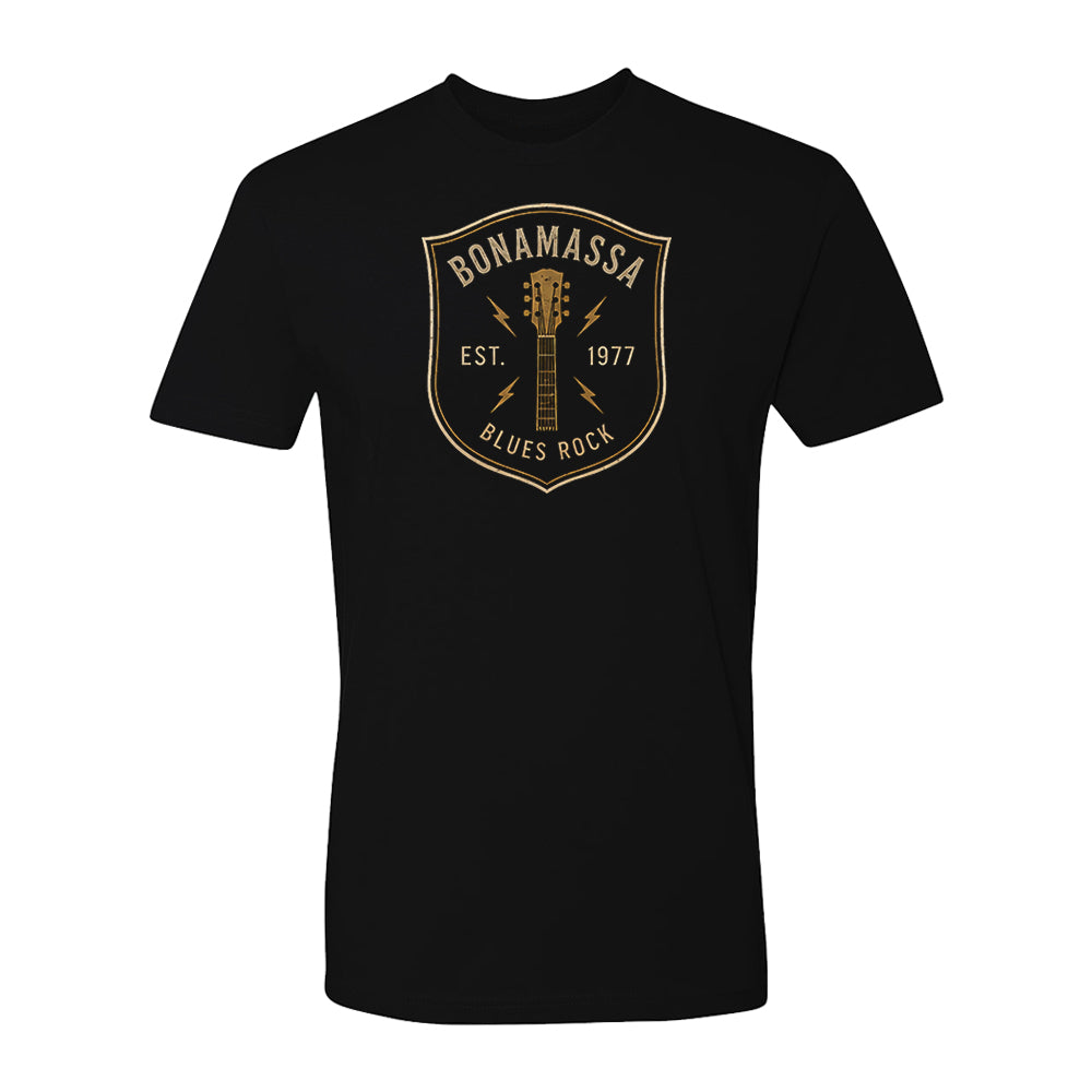 Blues Rock Shield T-Shirt (Unisex)
