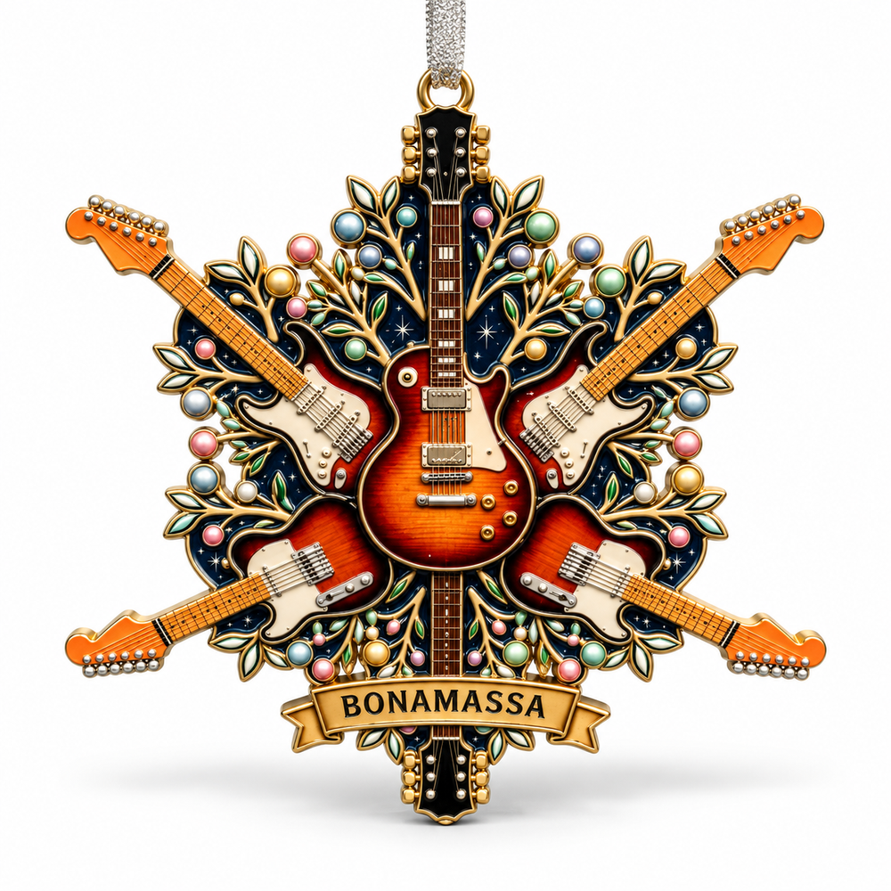Guitar Snowflake Ornament – Joe Bonamassa Official Store
