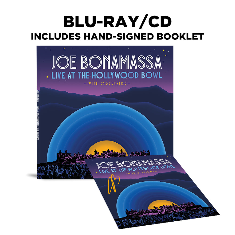 Joe Bonamassa: Live at the Hollywood Bowl with Orchestra (Blu-ray/CD) (Released: 2024) - Hand-Signed Booklet ***PRE-ORDER***
